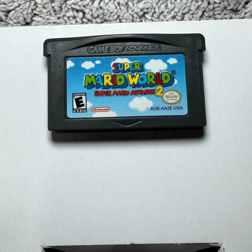 CIB Super Mario World Super Mario Advance 2 Nintendo Game Boy Advance Video Game